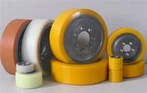 12" x 3" poliuretano HI-TECH ratas