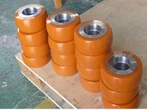 150 mm ekonomiški poliuretano ratai