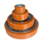 5" x 3" poliuretano apkrovos ratas