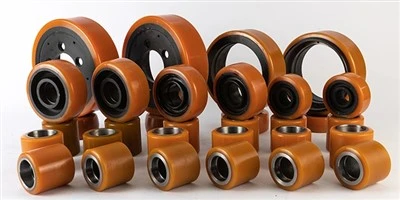 60mm Yellow Polyurethane Caster Wheel